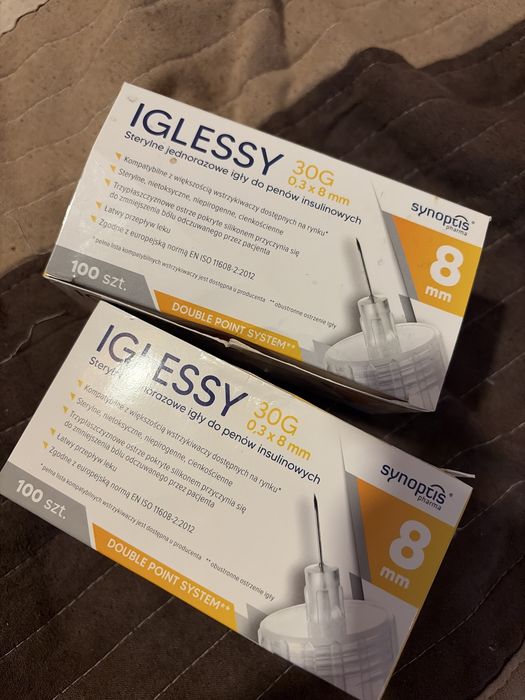 Iglessy 30G 0,3 x8 mm