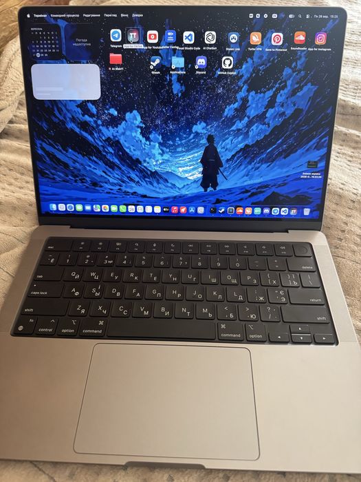 Macbook pro 14 16/512 100%