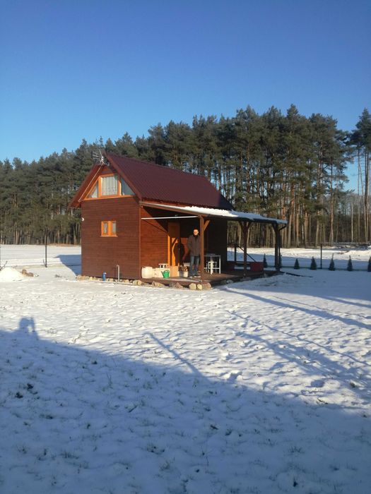 Domek letniskowy nad jeziorem Kuźnickim w Borui