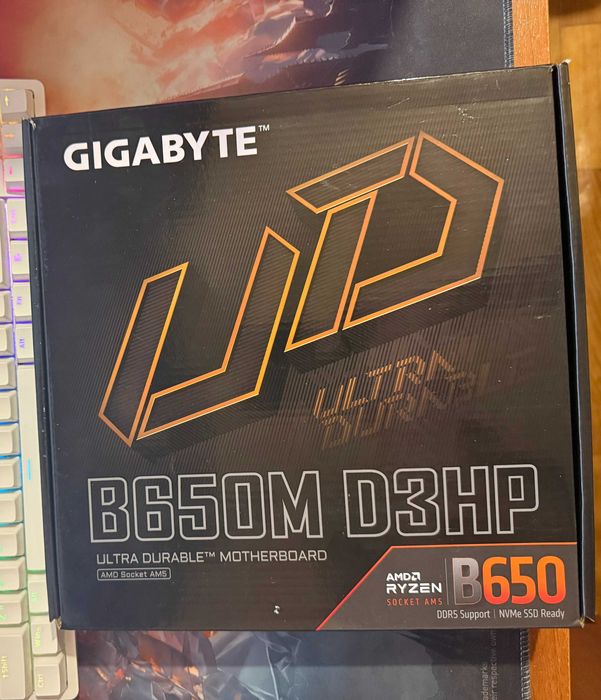 Материнська плата Gigabyte B650M D3HP (sAM5, AMD B650)