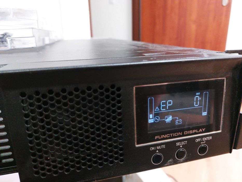 Zasilacz UPS PowerWalker VFI 3000 RMG PF1 (bez akumulatorów)