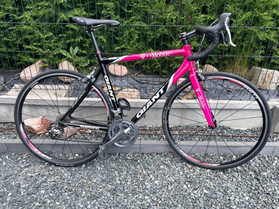 Rower szosowy Giant TCR T-Mobile.