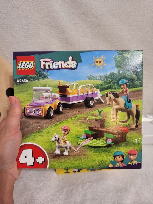 Lego Friends 42634 Przyczepa przyczepka dla konia i kucyka