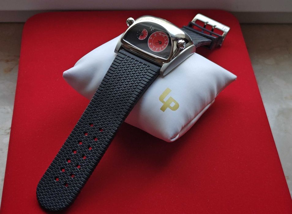 Zegarek Lucien Piccard Stratosphere Iwc Diamenty Dual Time Unikat Okaz