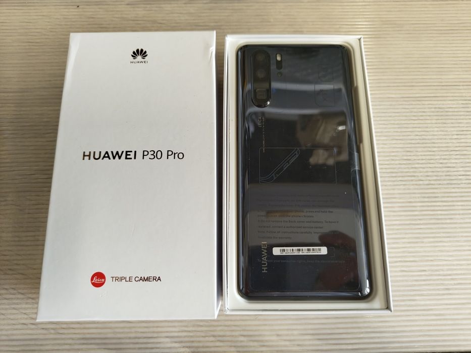 Smartfon Huawei P30 Pro 8/256gb Czarny Nowy karton