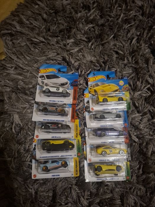 Hothweels Honda, Porsche e Nissan