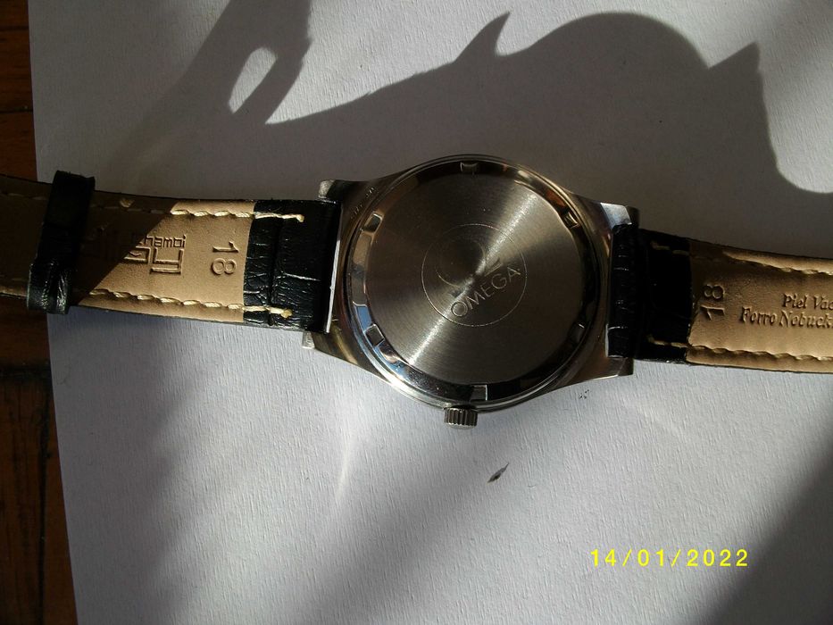 OMEGA Silver GENEVE Date XL  1972