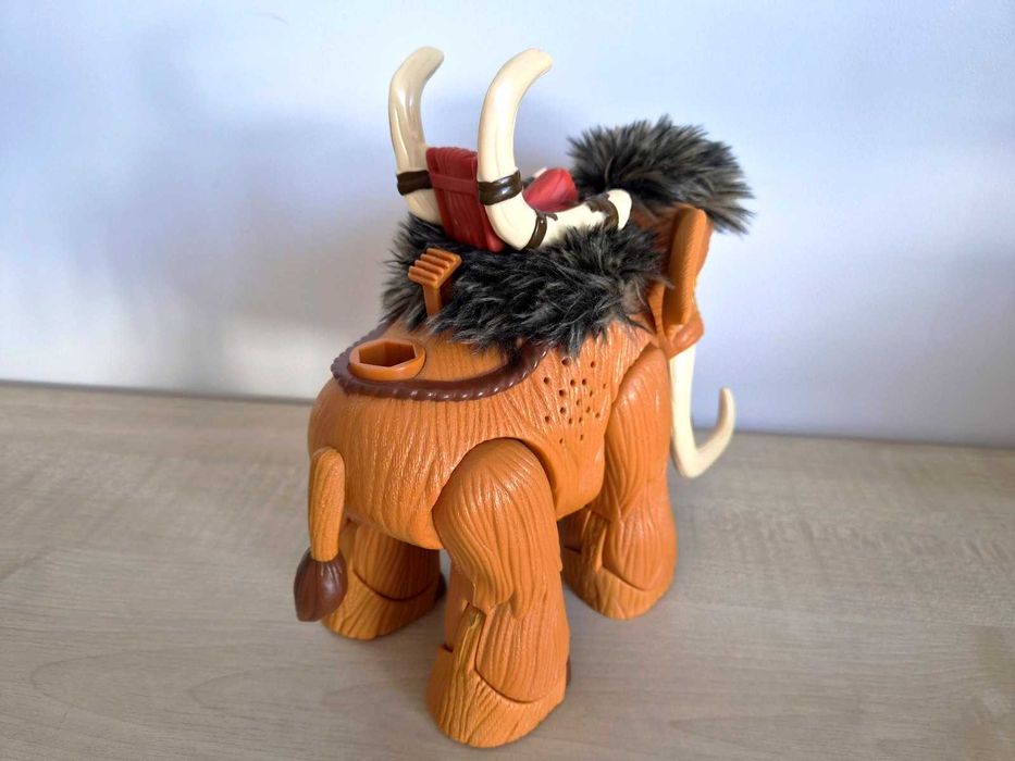 Interaktywny mamut słoń prehistoryczny Mattel ryczy