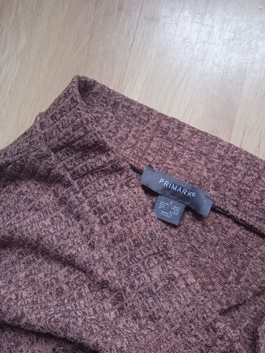 Spodnie dzwony Primark prążkowane szerokie nogawki rozmiar S