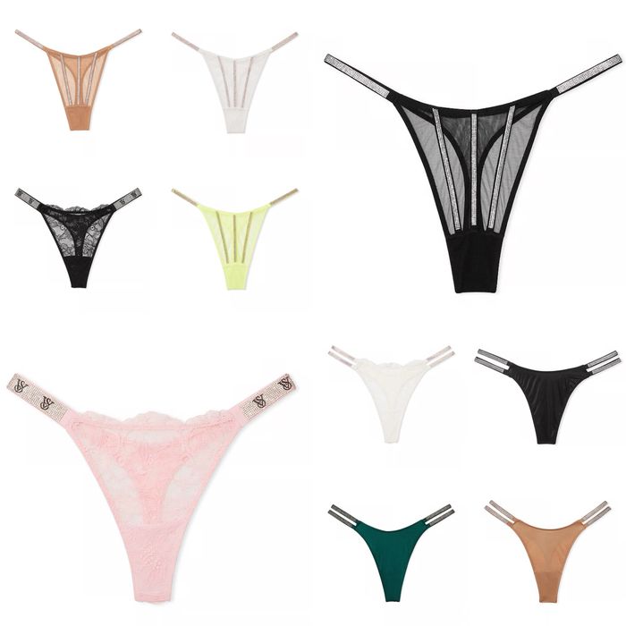 ОРИГІНАЛ!!! Трусики зі стразами Victoria’s Secret