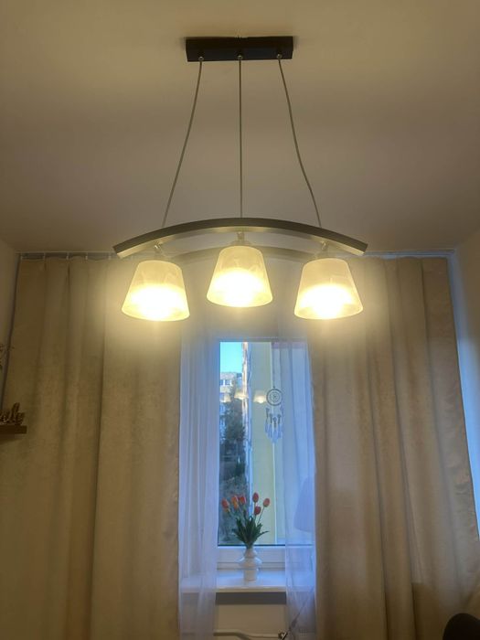 Lampa sufitowa z kloszami