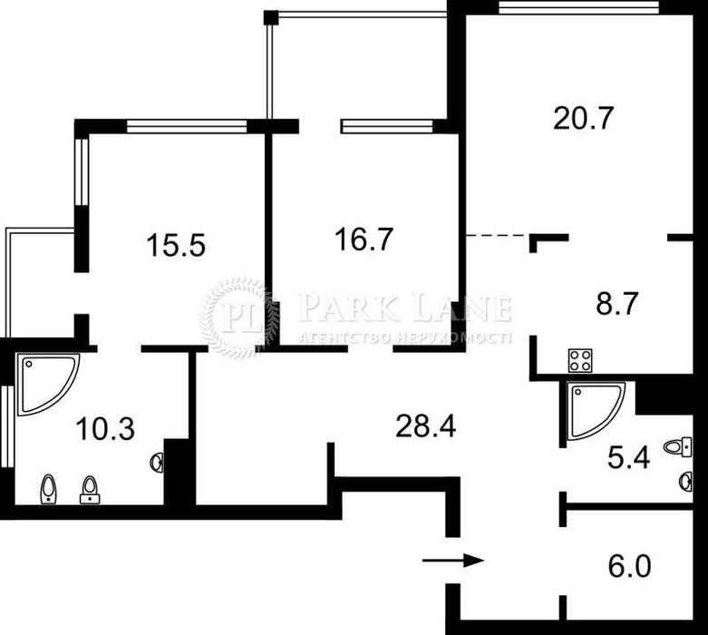 Продаж квартири з новим ремонтом в ЖК Новопечерські Липки