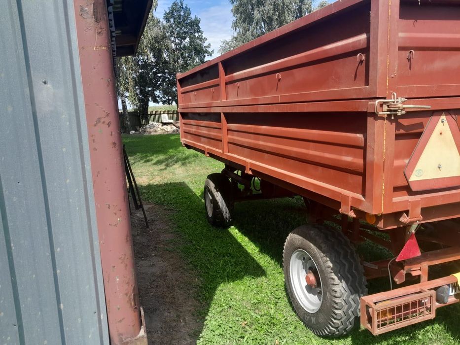 Sprzedam przyczepę D732, wywrotka, plandeka