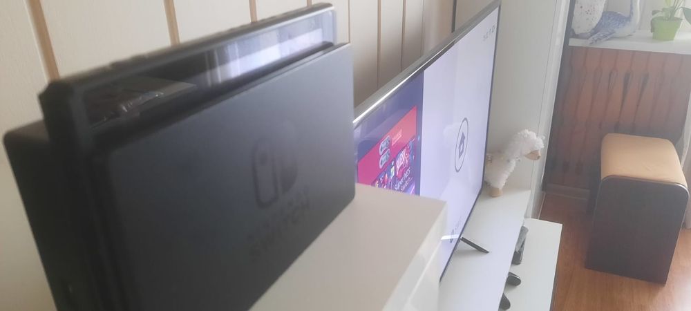 Nintendo switch dock do tv kabel hdmi, smyczka