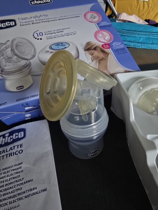 Bomba elétrica tira leite