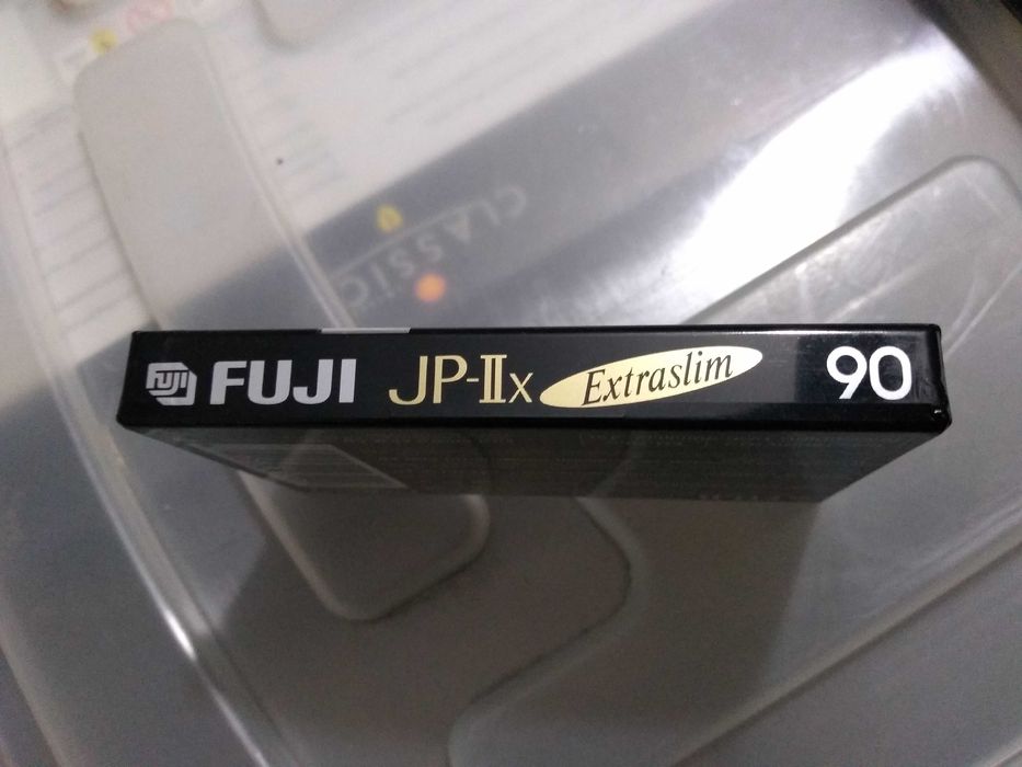 Cassetes de áudio FUJI JP-IIx 90 VINTAGE, NOVAS!