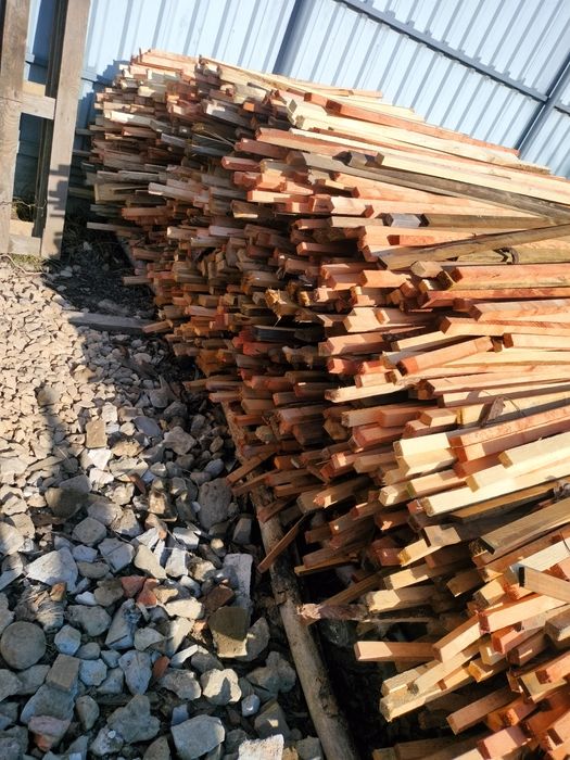 Paliki drewniane 2x 2.5 cm