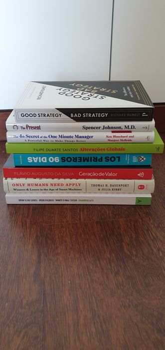 Livros gestão, liderança, desenvolvimento pessoal