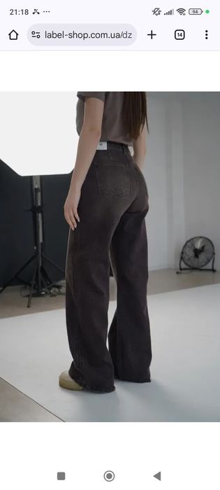 Джинси жіночі  Туречинна. Жіночі джинси коричневі трендові.