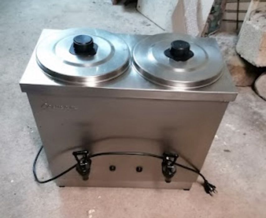 Termo de leite e cafe com 2 cubas Leunam