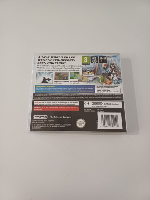 Pokemon White Nintendo DS oryginalna angielska