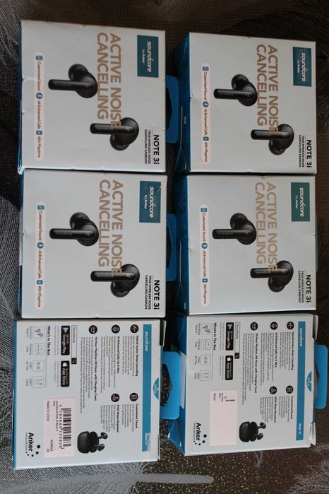 Наушники Anker SoundCore Note 3i Black ANC TWS оригінал