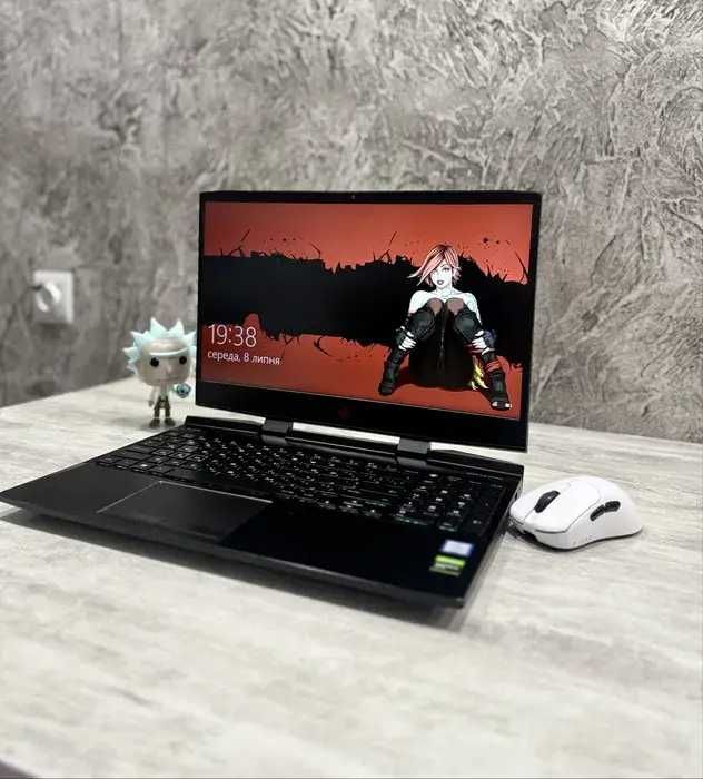Ігровий Ноутбук HP OMEN / NVIDIA GTX 1650 / intel i5-9300H / DDR4 16GB / SSD m.2 NVMe 512