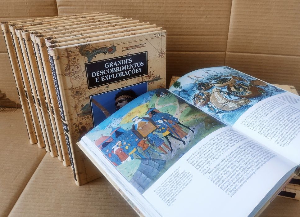 GRANDES DESCOBRIMENTOS E EXPLORAÇÕES - 16 Volumes