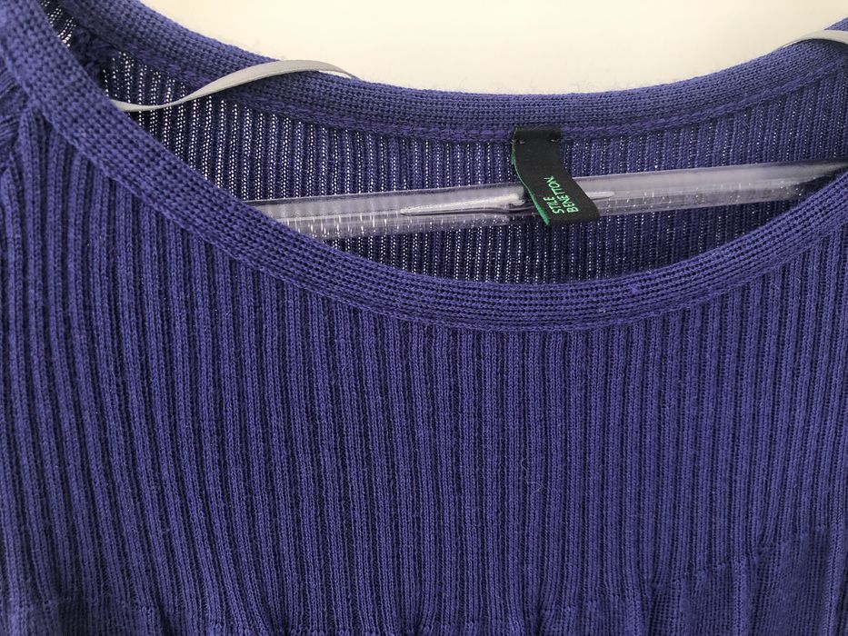Vestido roxo Benetton