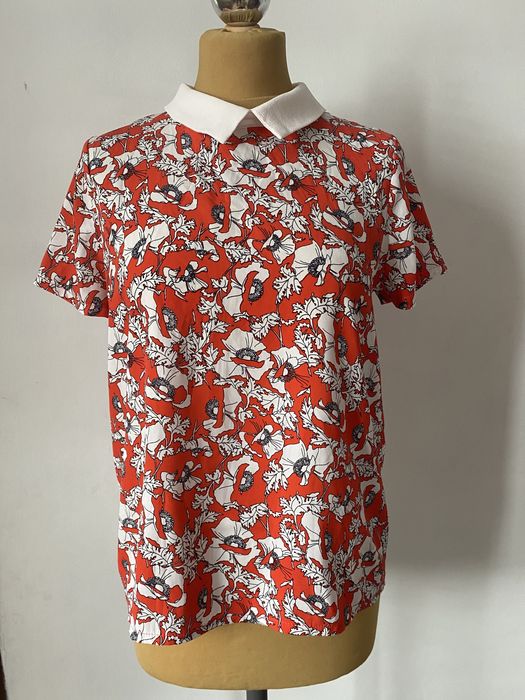 Bluzki na lato kwiaty stradivarius rozm m