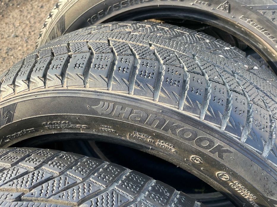 ЗИМА 185/55R15 HANKOOK - 4шт. - Есть и другие шины резина