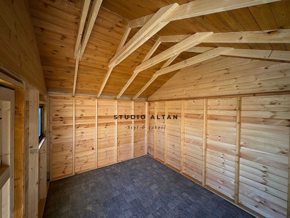 Domek Narzędziowy Dwuspadowy LOGAN 4x3-  Krótki czas realizacji!