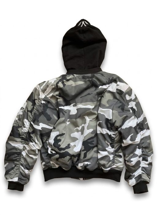 bdmx regular arctic camo bomber jacket бомбер