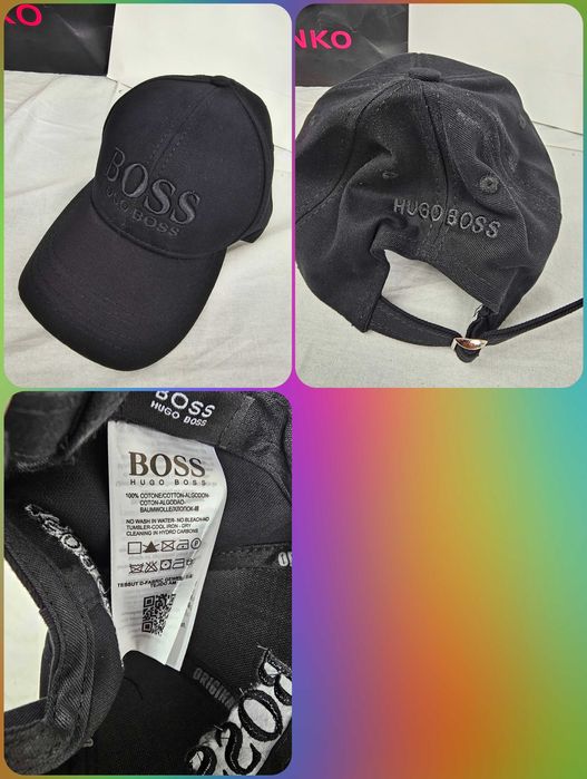 Czapka hugo boss z daszkiem versace nowość icon