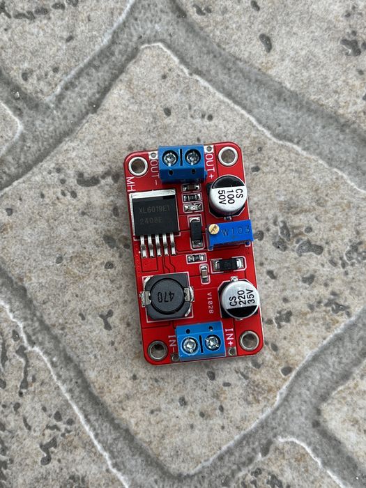 Przetwornica wzmacniacz napięcia DC 5->12 volt