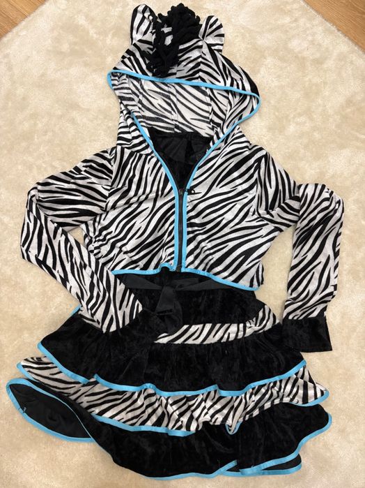Przebranie zebra 140cm