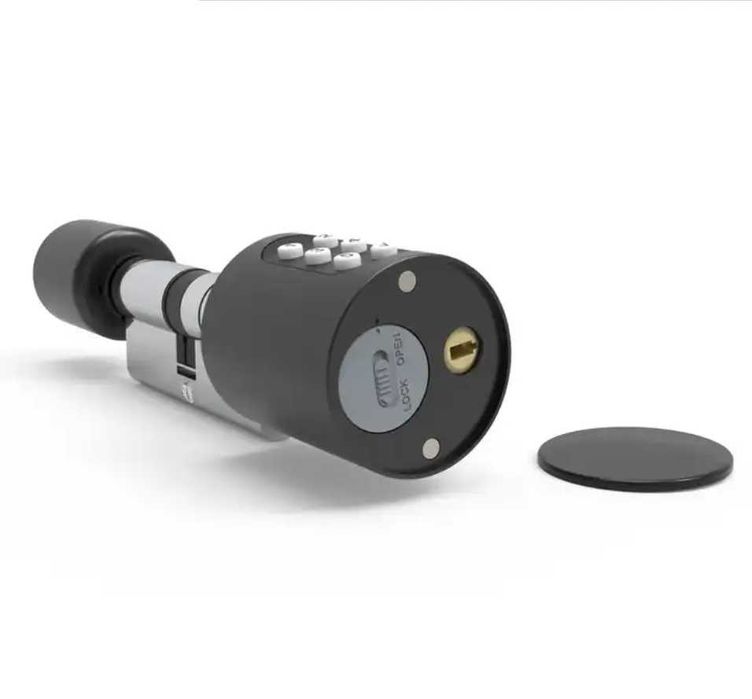 Inteligentna Klamka Wkładka  70Mm Pin Bluetooth Tuya