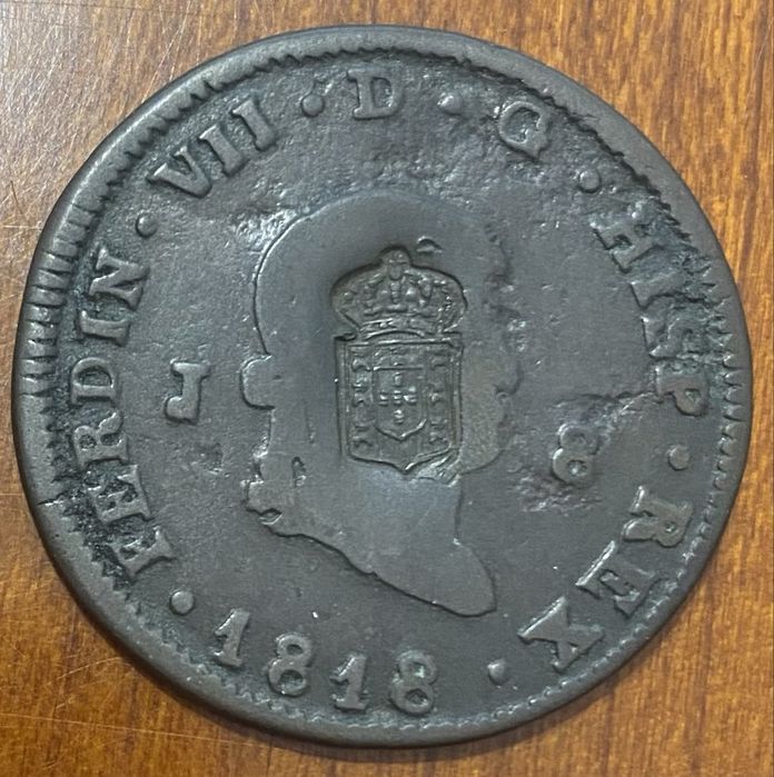 Moeda (1986) C/ Carimbo D. Maria
