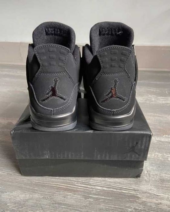 ButyDamskie Jordan 4 Retro Black Cat Nowy z metką R.41