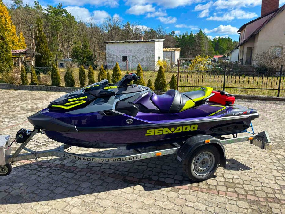Sea Doo RXT X RS 300 z roku 2021 z audio super stan !