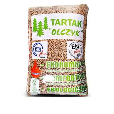 Pelet Drzewny Pellet Olczyk Barlinek Lava Olimp EnPlus A1