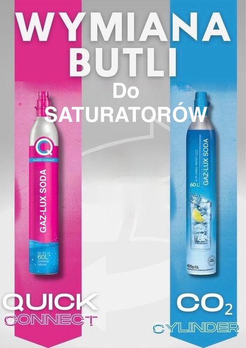 Butle typu SodaStream Dafi i inne Wymiana i sprzedaż naboi