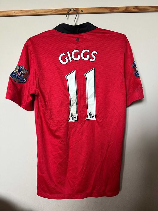 MANCHESTER UNITED F.C. nr 11 GIGGS - 2013/2014 - Nike - S - UNIKAT