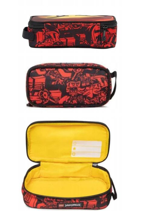 Piórnik LEGO czerwony NINJAGO KAI