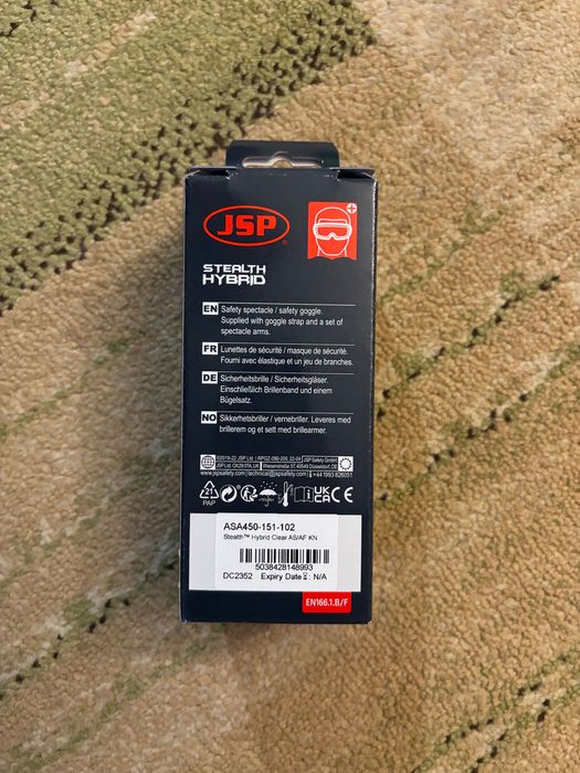 Okulary JSP Stealth Hybryd, NOWE