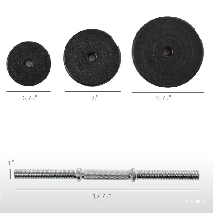 Conjunto alteres 40kg