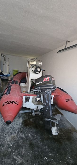 Semi-Rigido Tohatsu 25cv 2T c/Atrelado