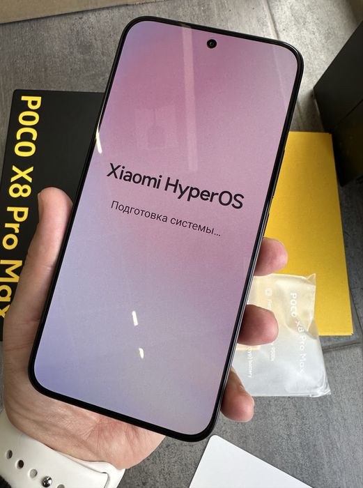 Poco X8 Pro max 12/256 black and white