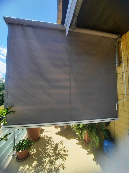 Toldo lateral para casa e jardim