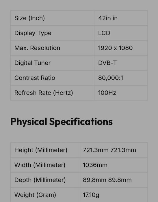 Tv Led LG 43 polegadas